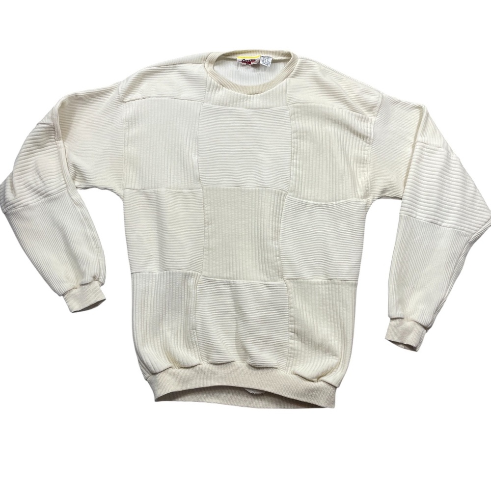 Cotler Vintage Off White Sweater Long Sleeve Large‎ (see descriiption)
